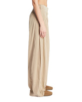 Beige Relaxed Pants | PDP | Antonia