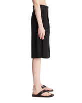 Black Kalyan Wool Shorts | PDP | Antonia