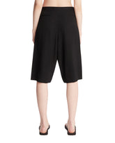 Black Kalyan Wool Shorts | PDP | Antonia