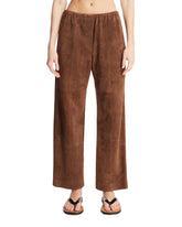 Brown Suede Pants | PDP | Antonia