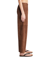 Brown Suede Pants | PDP | Antonia