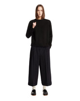 Pantaloni Lior Cropped In Lana Blu | PDP | Antonia