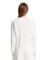 White Gano Cotton Top | PDP | Antonia