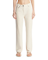 Jeans A Gamba Dritta Beige | PDP | Antonia