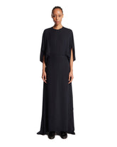 Blue Silk Long Dress | PDP | Antonia