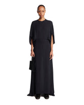 Blue Silk Long Dress | PDP | Antonia