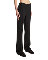 Black Fabien Silk Trousers | PDP | Antonia