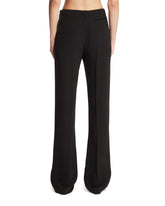 Black Fabien Silk Trousers | PDP | Antonia