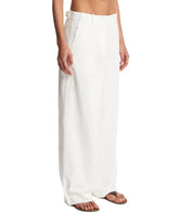White Fadry Trousers | PDP | Antonia
