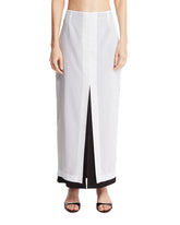 White Double-Layer Skirt | PDP | Antonia