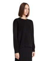 Maglione In Cotone E Seta Nero | PDP | Antonia
