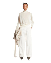 White Orly Cashmere and Silk Top | PDP | Antonia