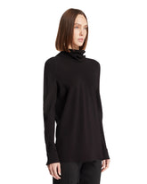 Black Viscose Top | PDP | Antonia