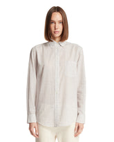 White Checked Dalan Shirt | PDP | Antonia