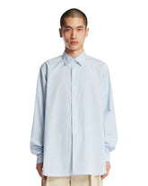 Light Blue Melchior Cotton Shirt | PDP | Antonia