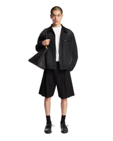 Black Tarquin Cotton Jacket | PDP | Antonia