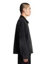 Black Tarquin Cotton Jacket | PDP | Antonia