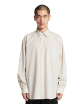 Camicia In Cotone Beige | PDP | Antonia