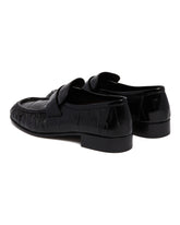 Black Eelskin Loafers | PDP | Antonia
