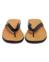 Black Flip-Flop Sandals | PDP | Antonia