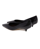 Black Liisa Kitten Two Heel Pumps | PDP | Antonia