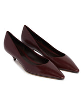 Burgundy Liisa Kitten Two Pumps | PDP | Antonia