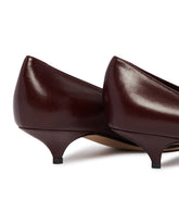 Burgundy Liisa Kitten Two Pumps | PDP | Antonia