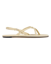 Beige Thin Cross Sandals | PDP | Antonia