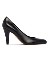 Black Ornelia Leather Pumps | PDP | Antonia