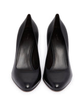 Black Ornelia Leather Pumps | PDP | Antonia