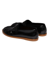 Black Patent Leather Loafers | PDP | Antonia