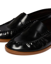 Black Patent Leather Loafers | PDP | Antonia