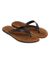 Brown Beach Flip-Flop Sandals | PDP | Antonia