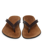 Brown Beach Flip-Flop Sandals | PDP | Antonia