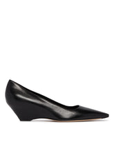 Black Liisa Wedge Pumps | PDP | Antonia