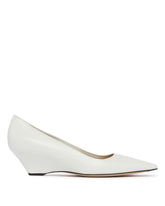 White Liisa Wedge Pumps | All | Antonia
