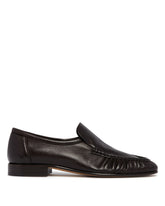 Brown Two Leather Soft Loafers | PDP | Antonia