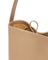 Beige Small N/S Park Tote Bag | PDP | Antonia