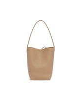Beige Small N/S Park Tote Bag | PDP | Antonia