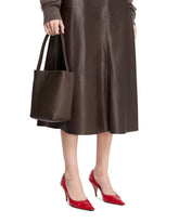 Brown Small N/S Park Tote | PDP | Antonia