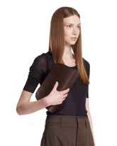 Brown Peggy Leather Clutch | PDP | Antonia