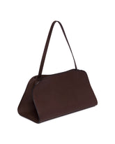 Brown Peggy Leather Clutch | PDP | Antonia