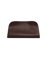 Brown Peggy Leather Clutch | PDP | Antonia