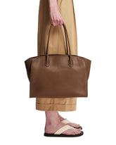 Brown Marlo 14 Leather Bag | PDP | Antonia