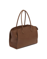 Brown Marlo 14 Leather Bag | PDP | Antonia