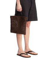 Brown Woven Raffia Bag | PDP | Antonia
