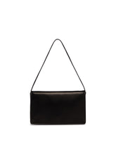 Black Leather Shoulder Bag | PDP | Antonia