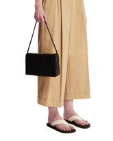 Black Leather Shoulder Bag | PDP | Antonia