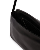 Black Leather Shoulder Bag | PDP | Antonia