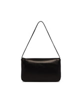 Black Leather Shoulder Bag | PDP | Antonia